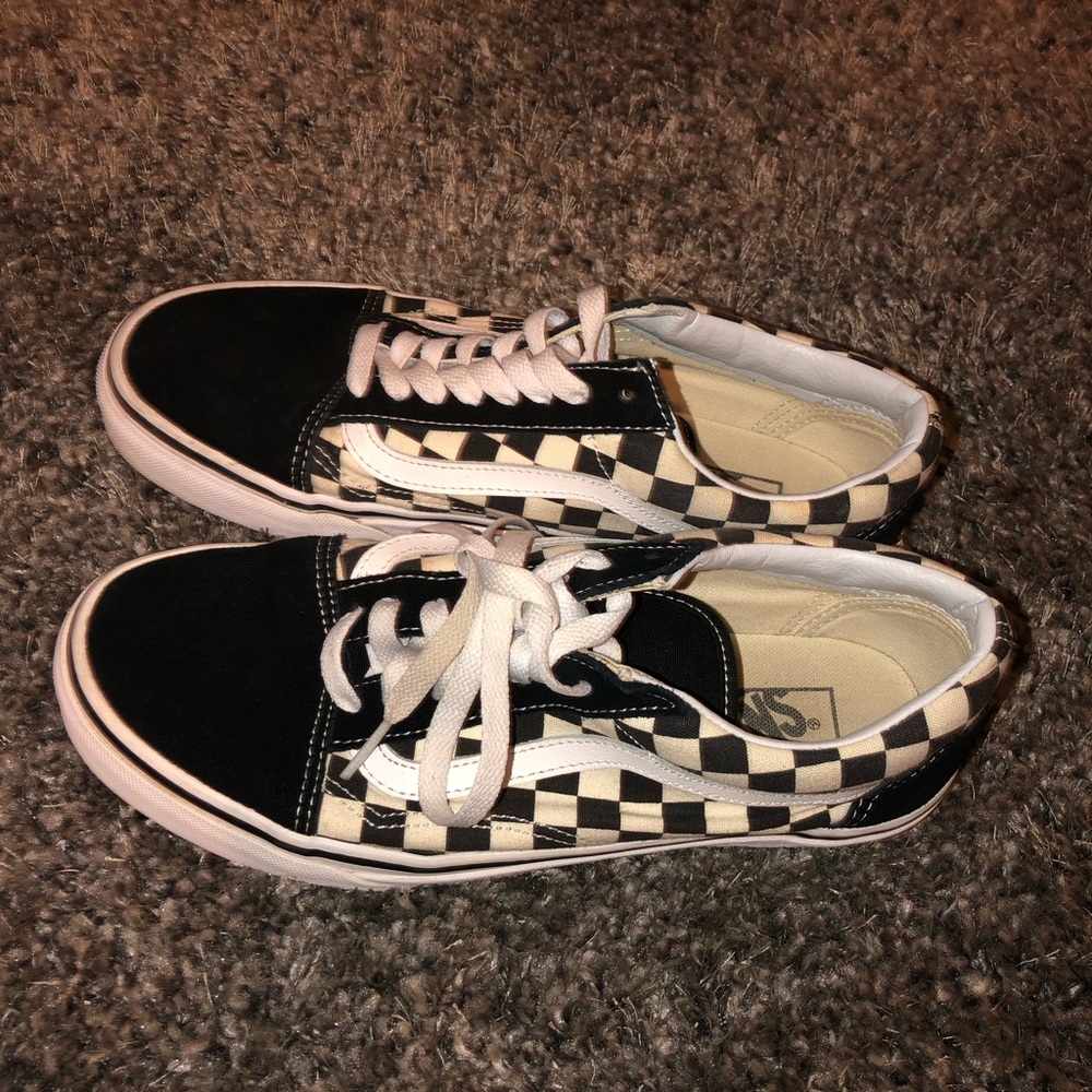 Checkered vans